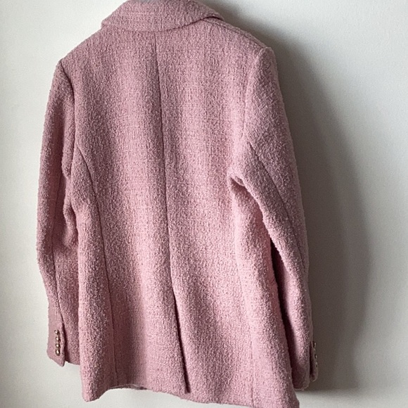 H&M Textured Weave Tweed Blazer - Picture 8 of 10